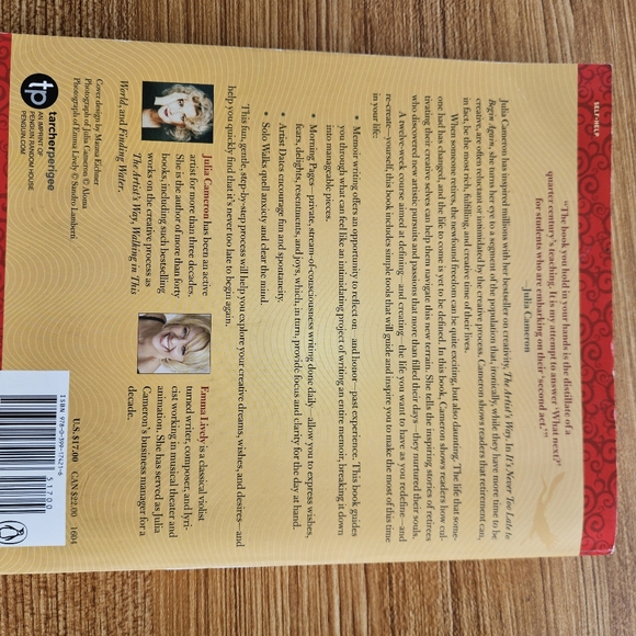 USED It's never too late to begin again book by Julia Cameron - Picture 2 of 2